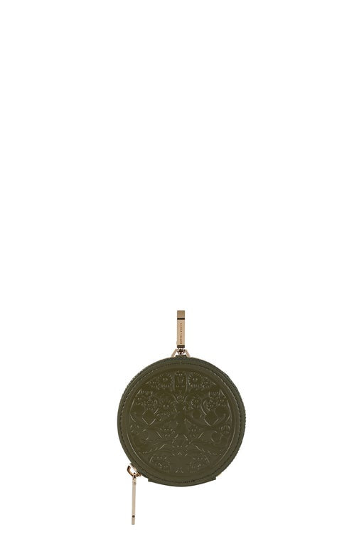 Filigree Coin Purse Dark Olive
