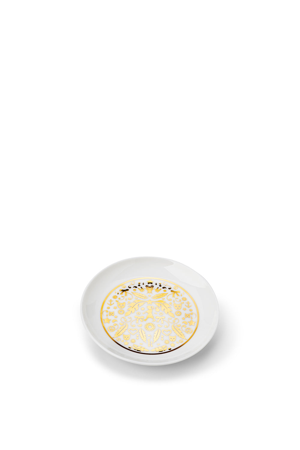 Filigree Dish White