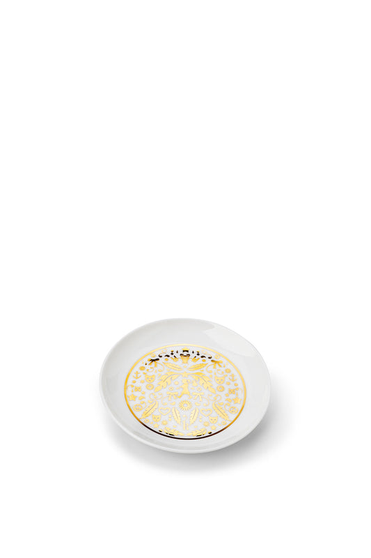 Filigree Dish White