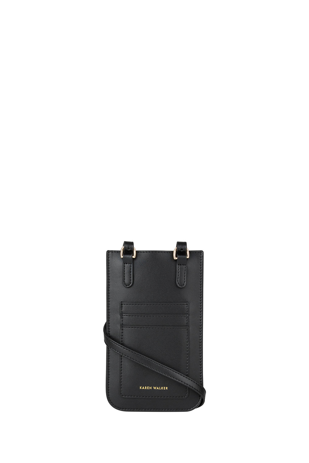 Filigree Phone Pouch Black