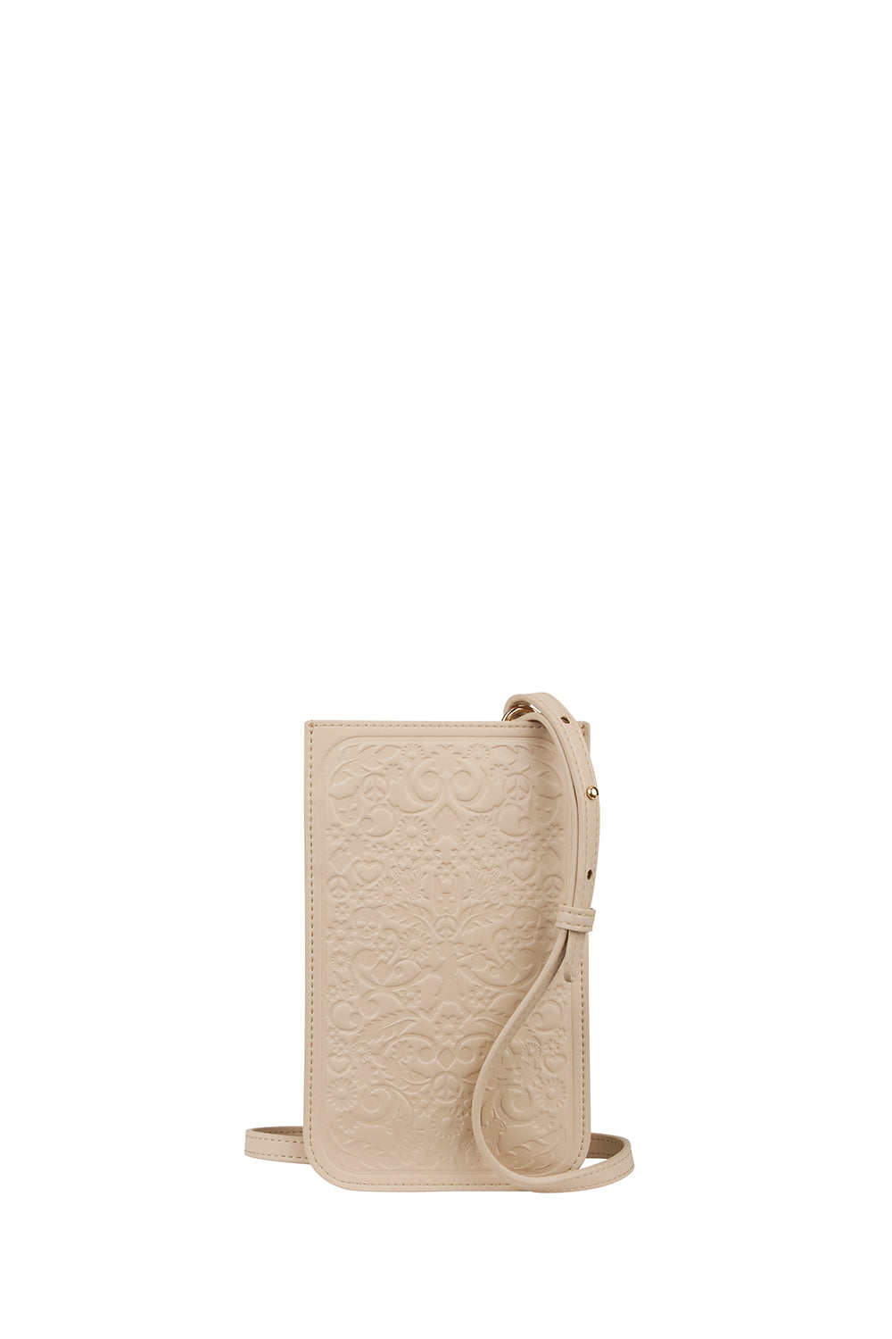 Filigree Phone Pouch Macadamia