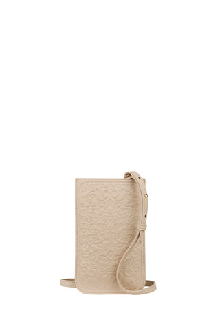 Filigree Phone Pouch Macadamia