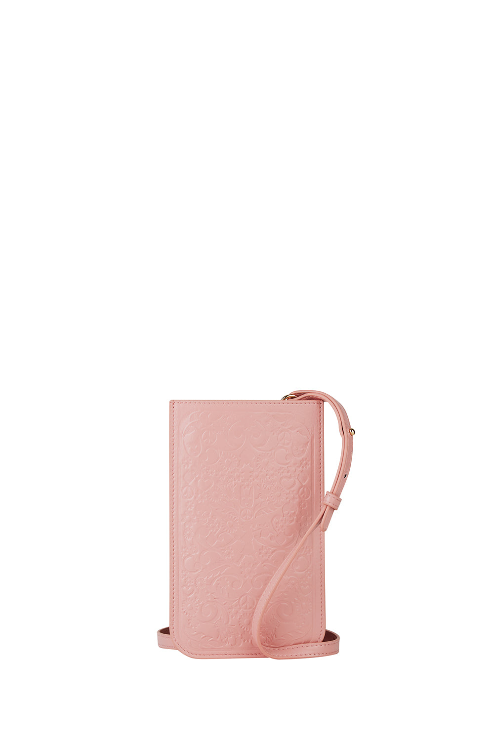 Filigree Phone Pouch Pink