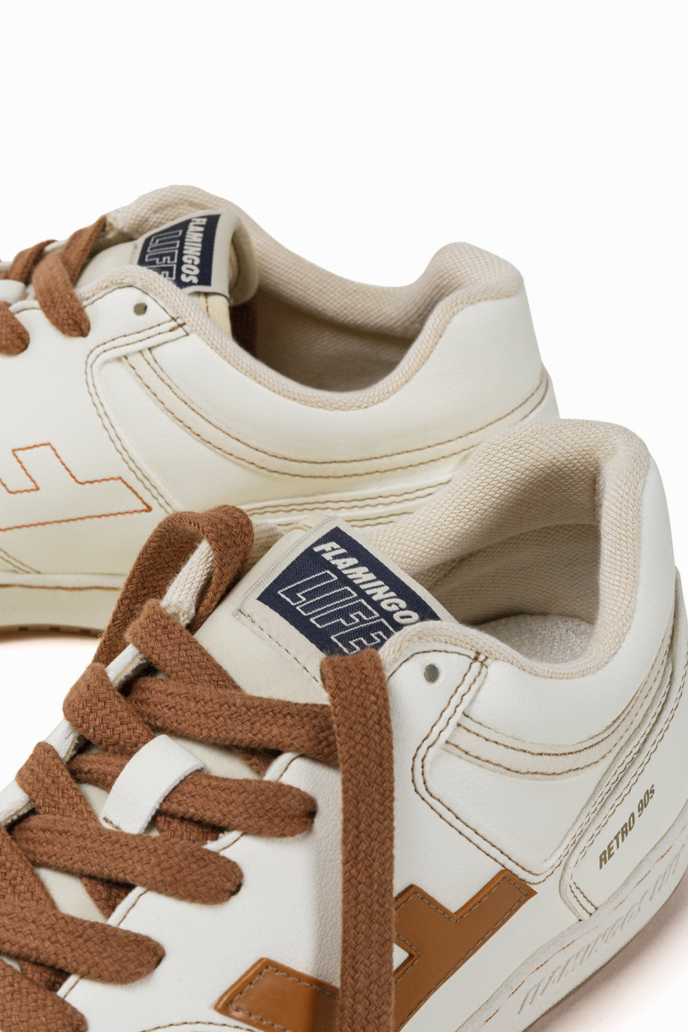 Retro 90s Sneaker Pearl/Toffee