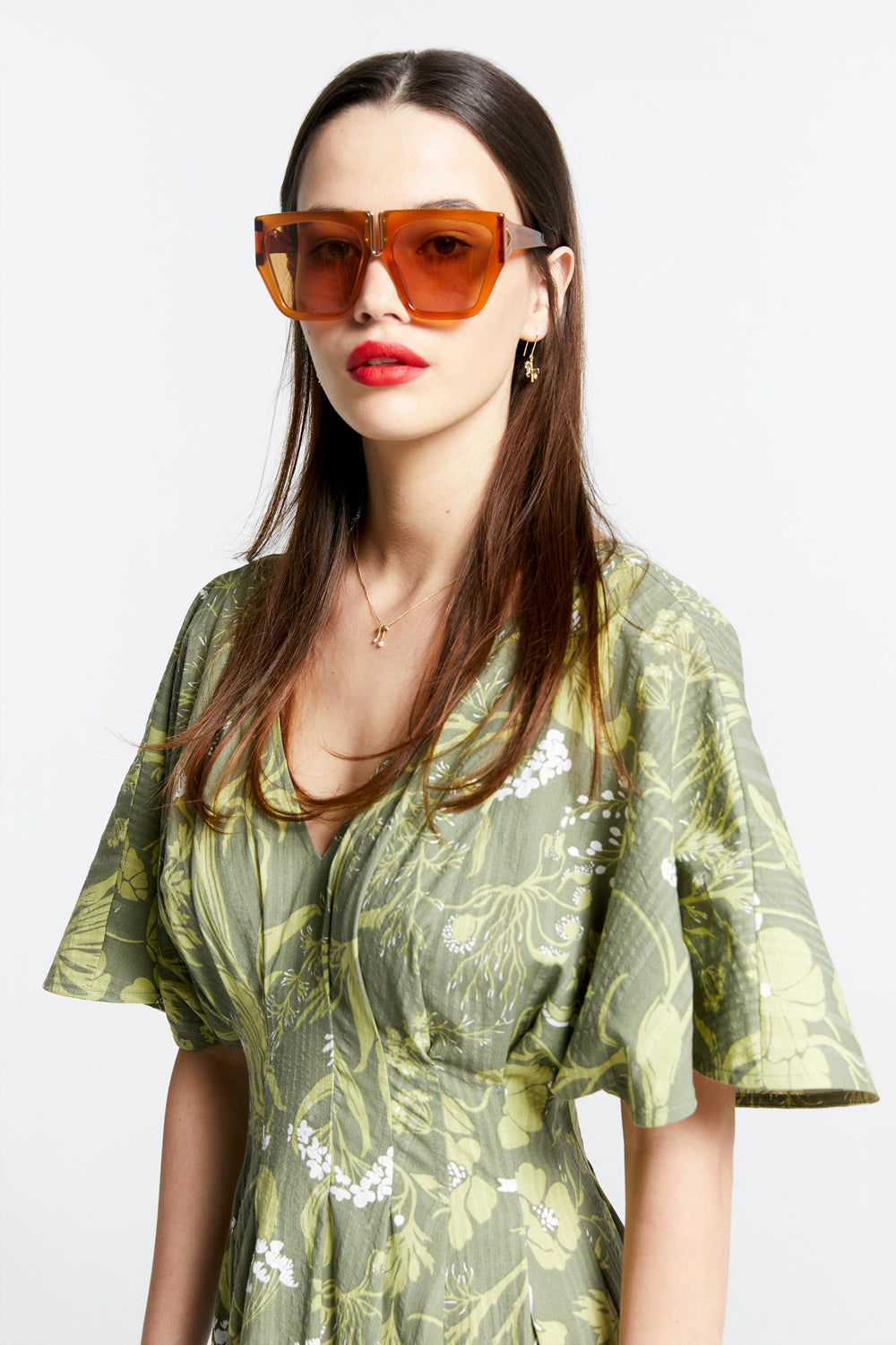 Florence Dress Green