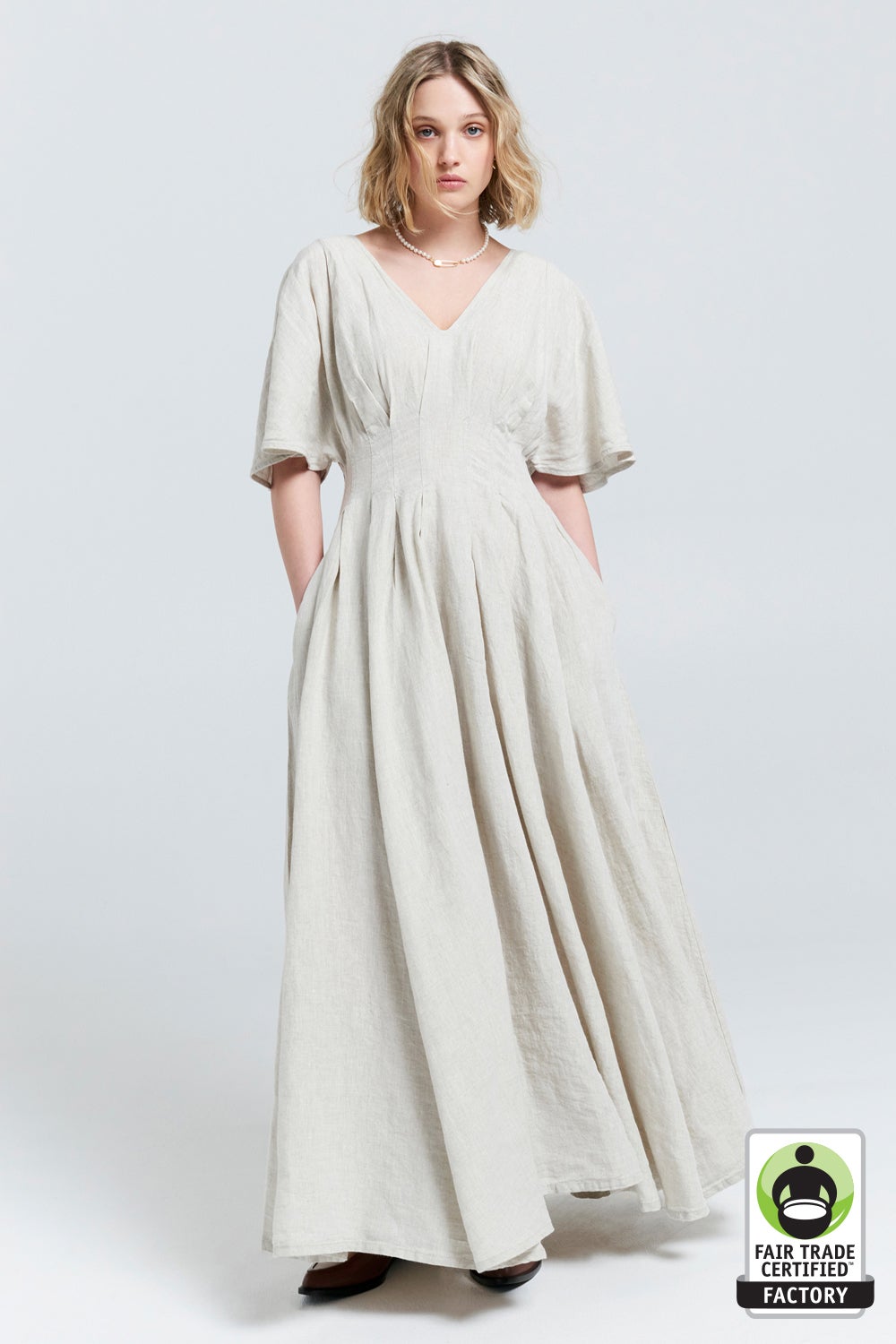 Florence Dress Natural