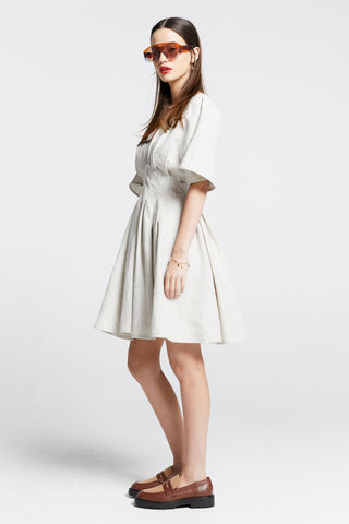 Florence Mini Dress Natural