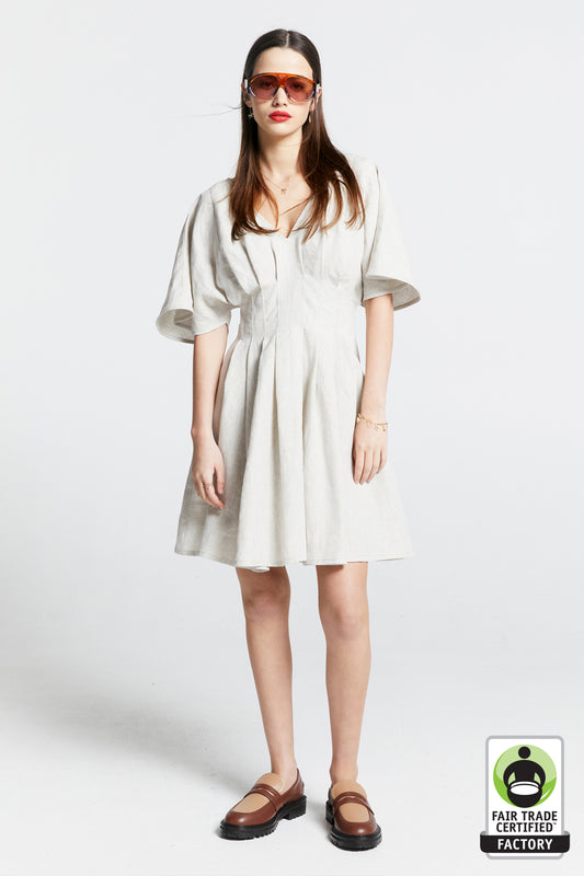 Florence Mini Dress Natural
