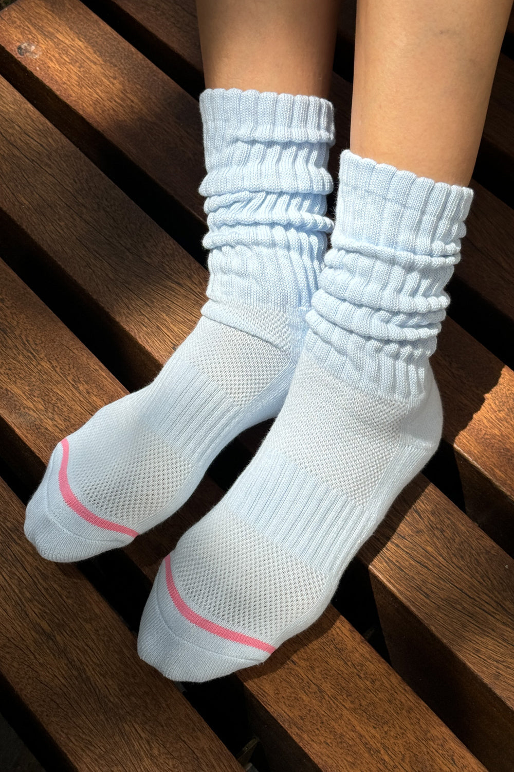 Ballet Socks Baby Blue