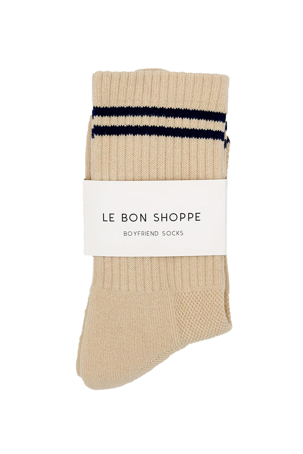 Boyfriend Socks Cashew