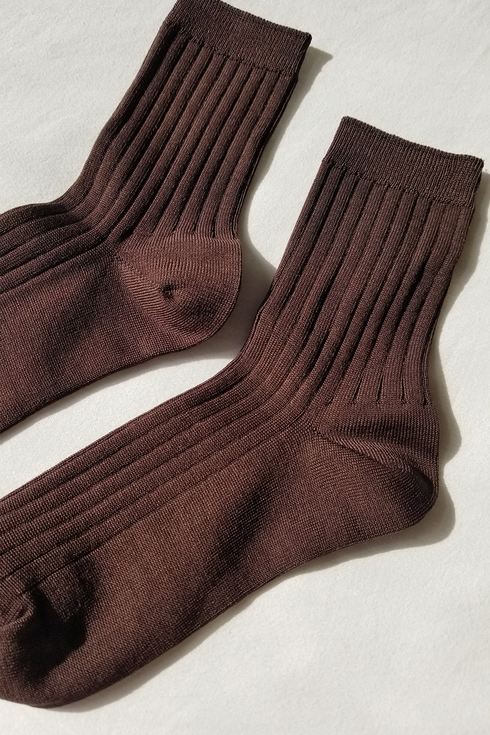 Her Socks Mercerized Coffee