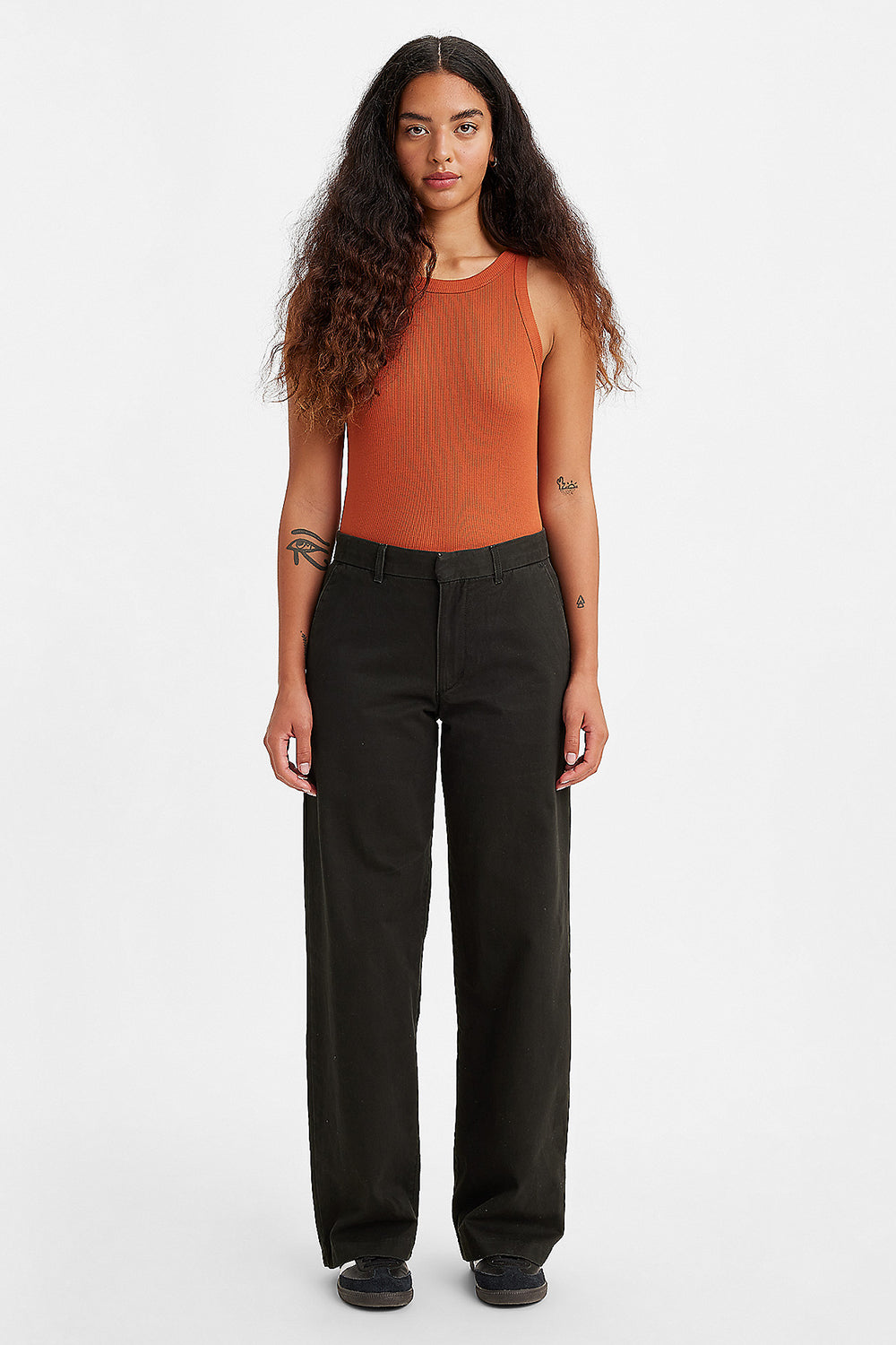 Baggy Trousers Meteorite Twill
