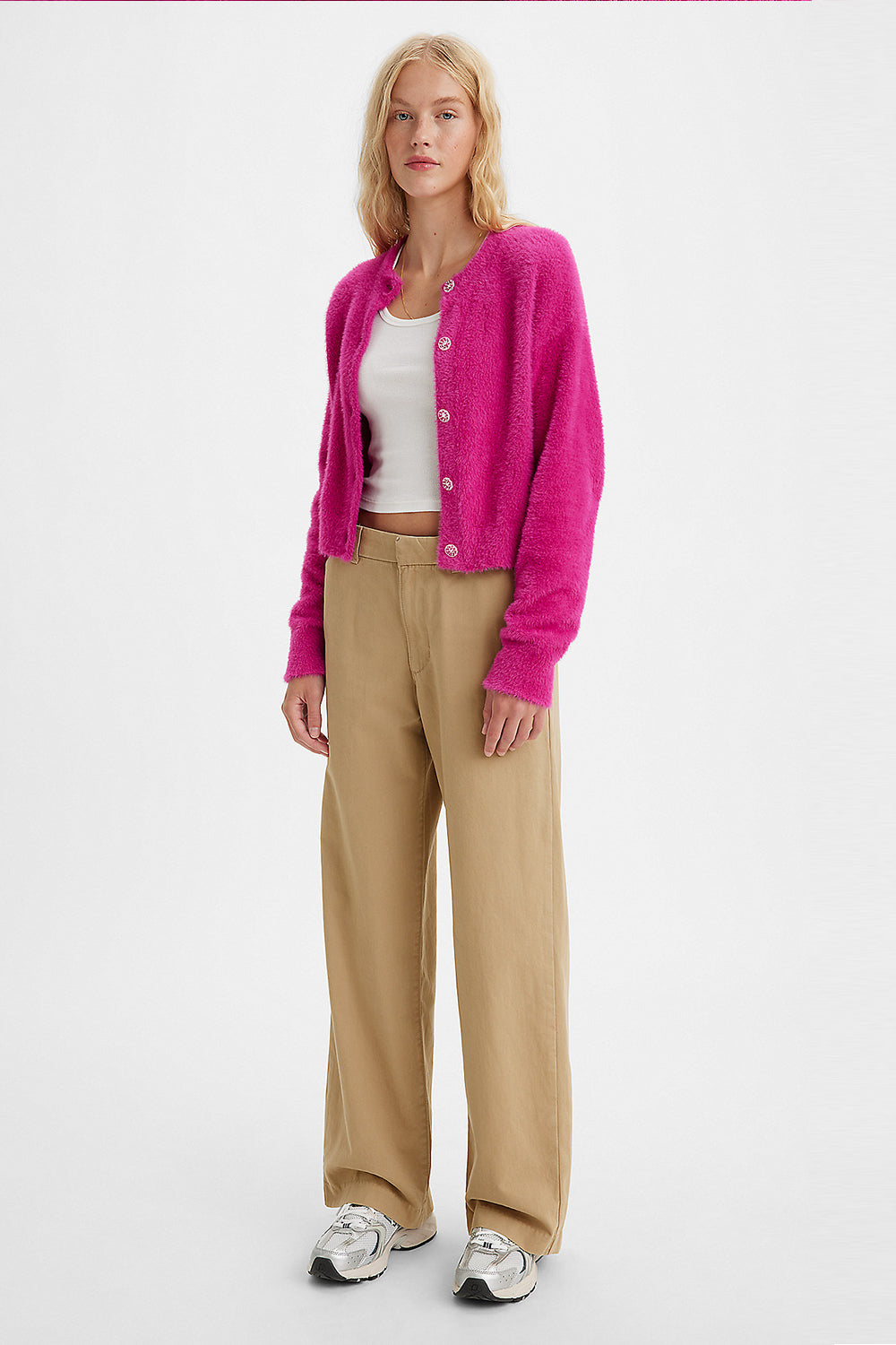 Levi's Baggy Trousers Unbasic Khaki Twill