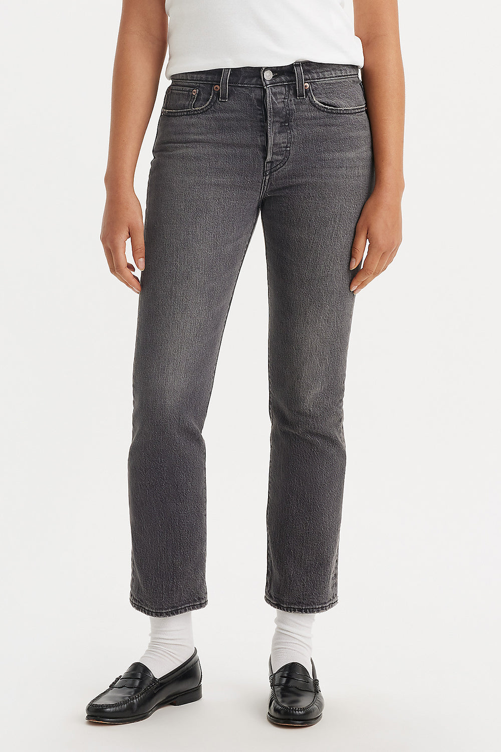 Wedgie Straight Jeans Well Worn