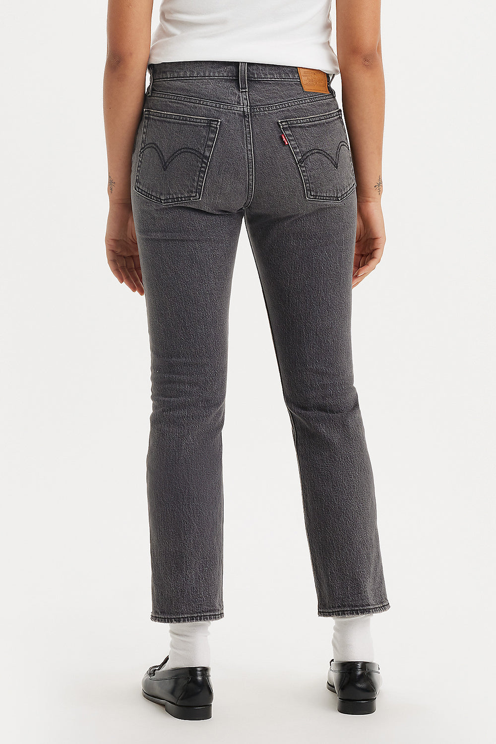 Wedgie Straight Jeans Well Worn