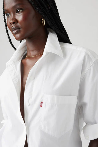 Harlie Boyfriend Shirt Bright White