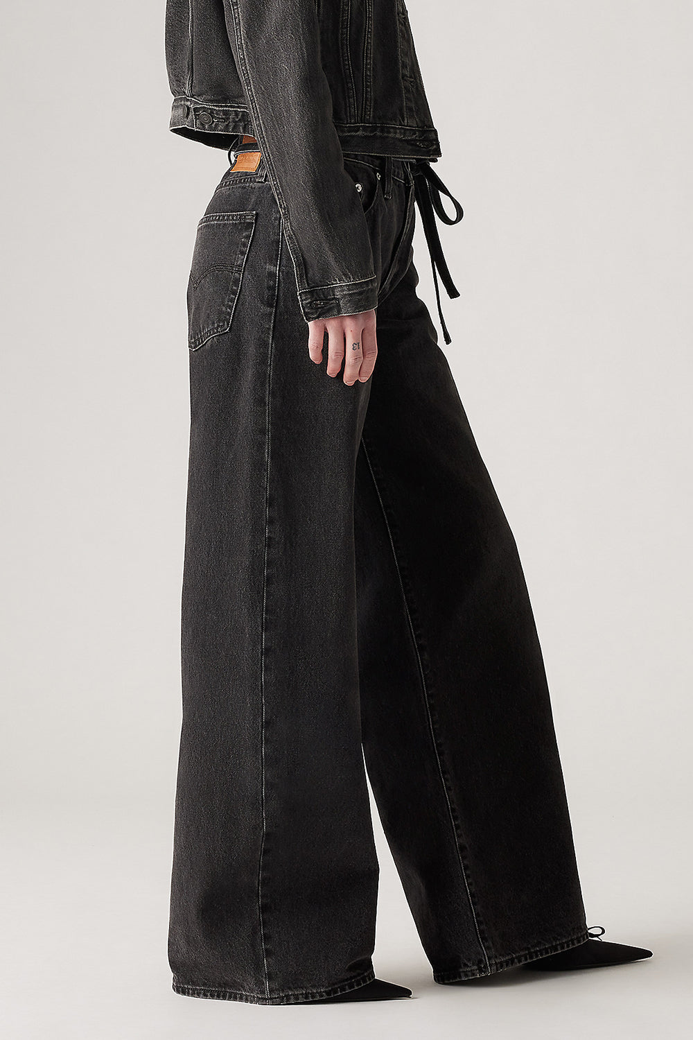 XL Straight Jeans Influential Lady Black