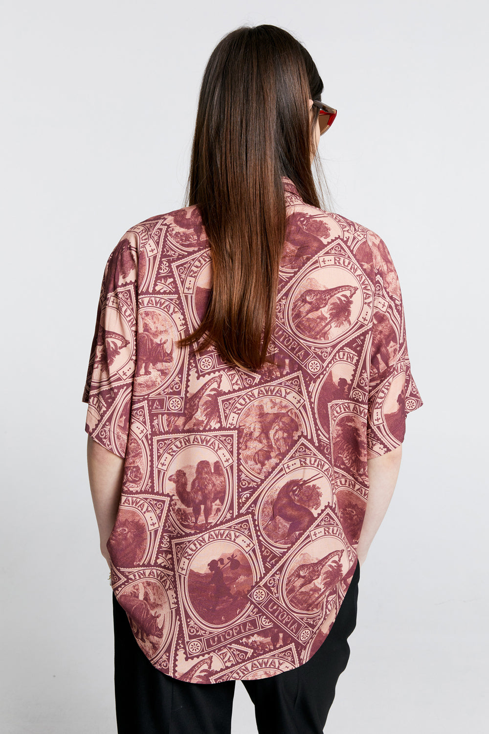 Long Sonnet Shirt Burgundy