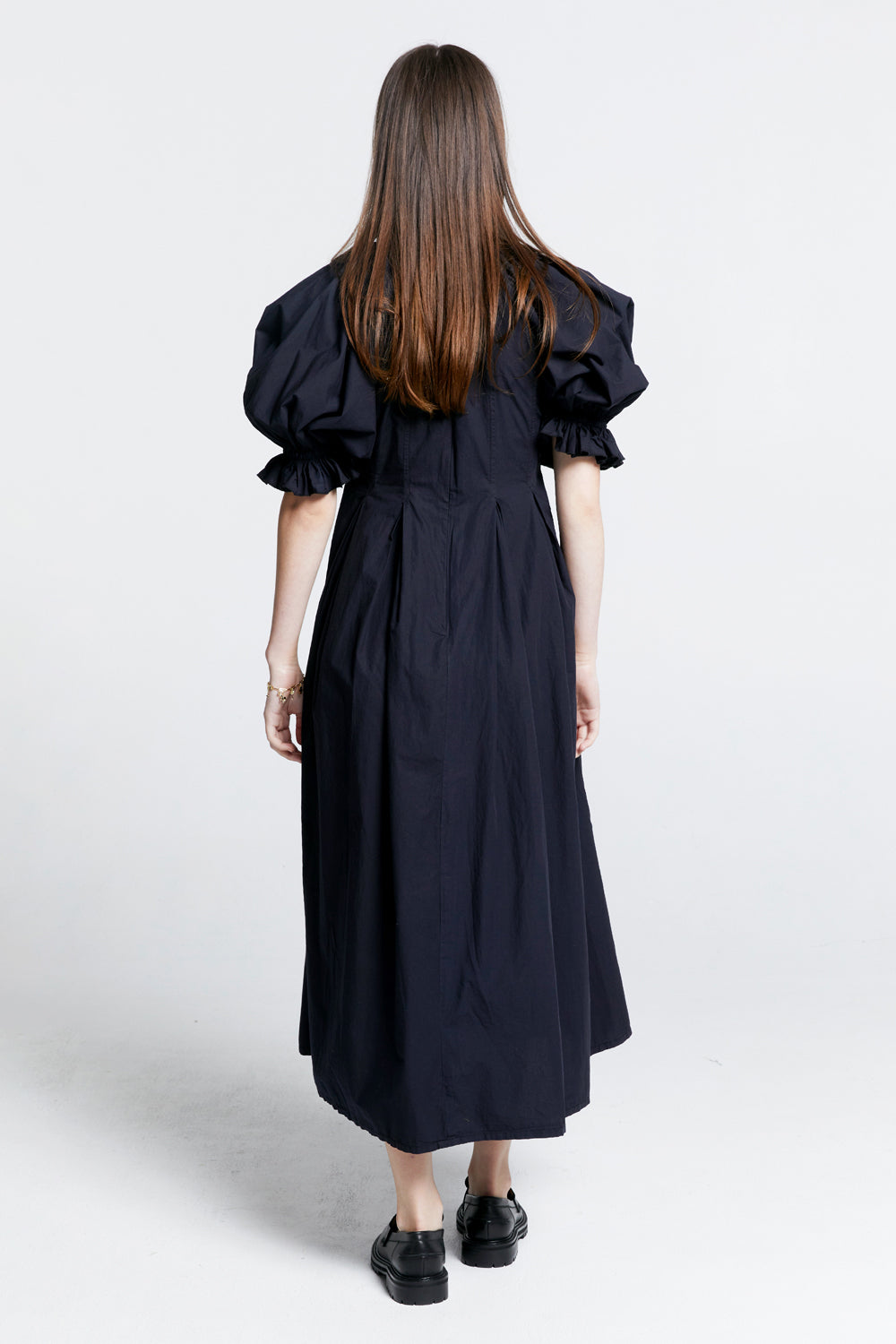 Melody Organic Cotton Dress Black