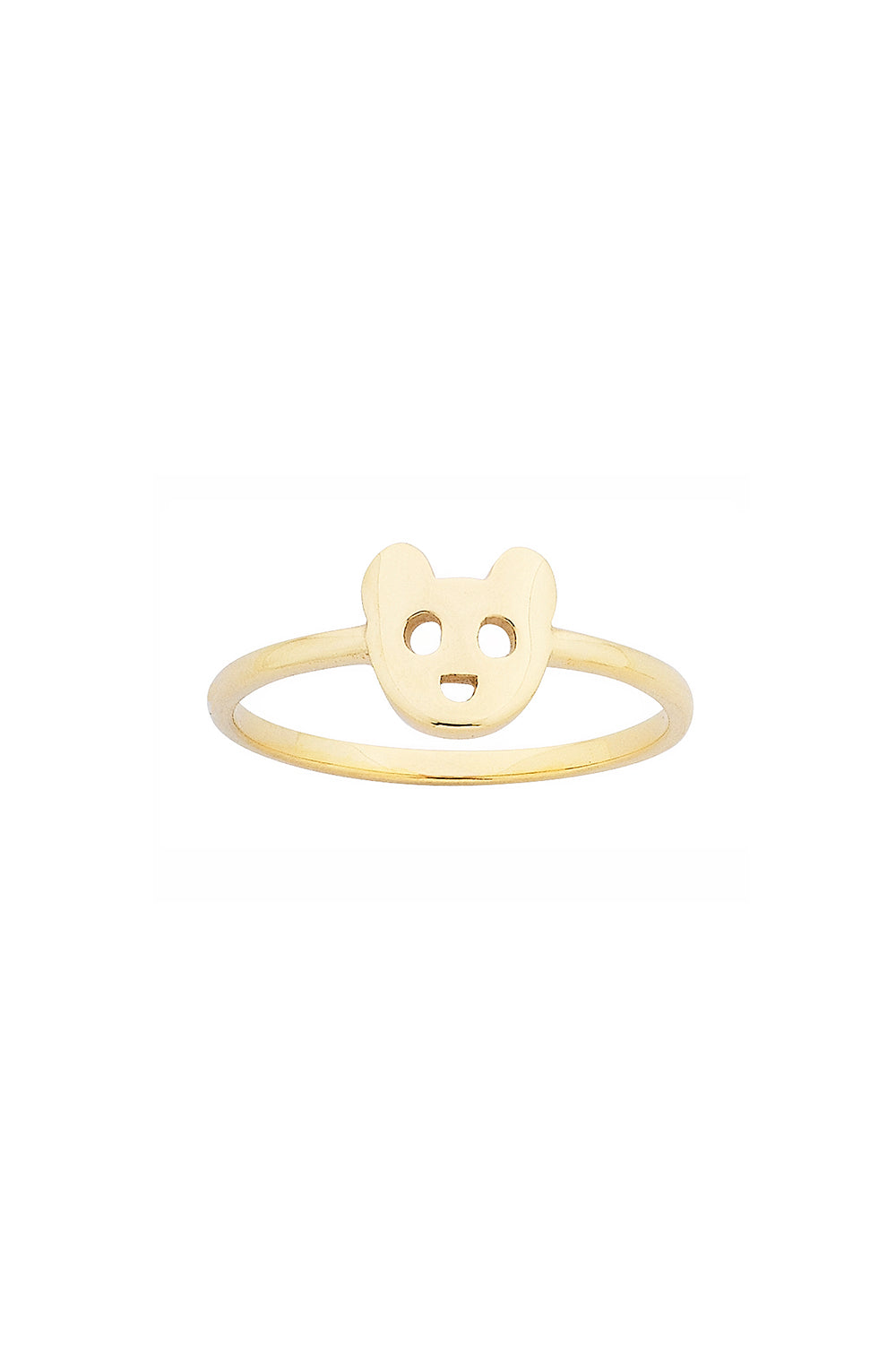 Mini Bear Ring Gold