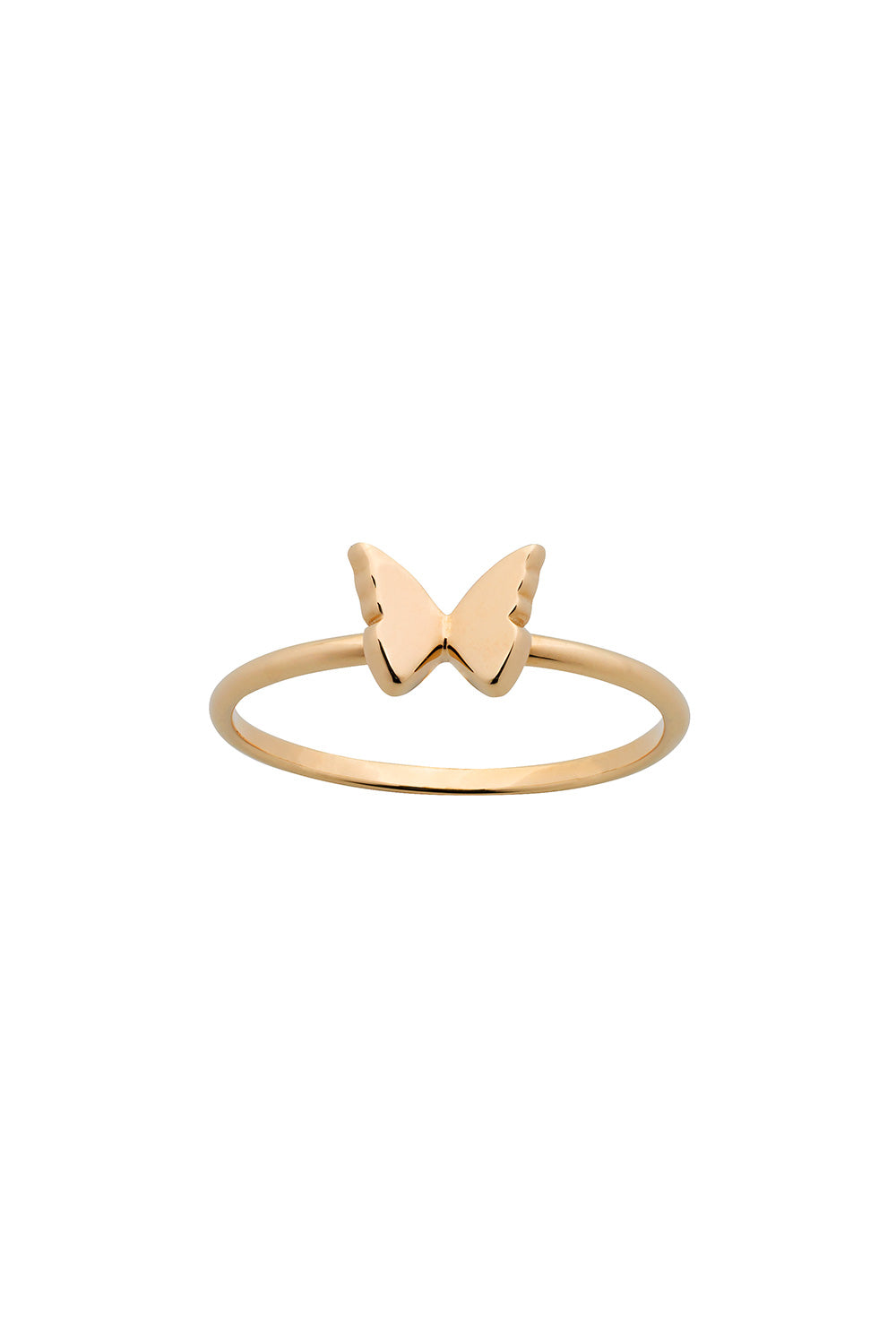 Mini Butterfly Ring Gold – Karen Walker