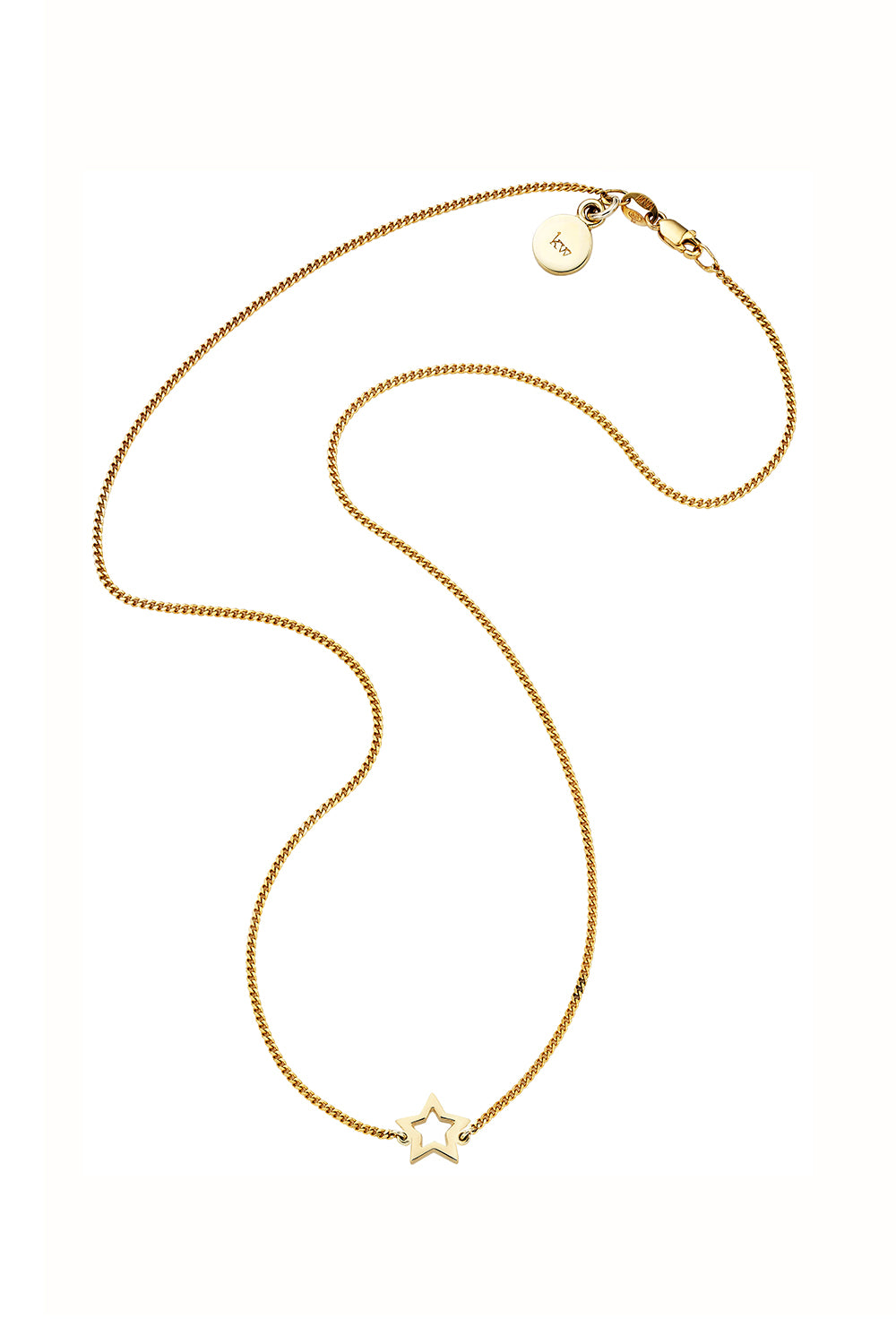 Mini Star Necklace Gold