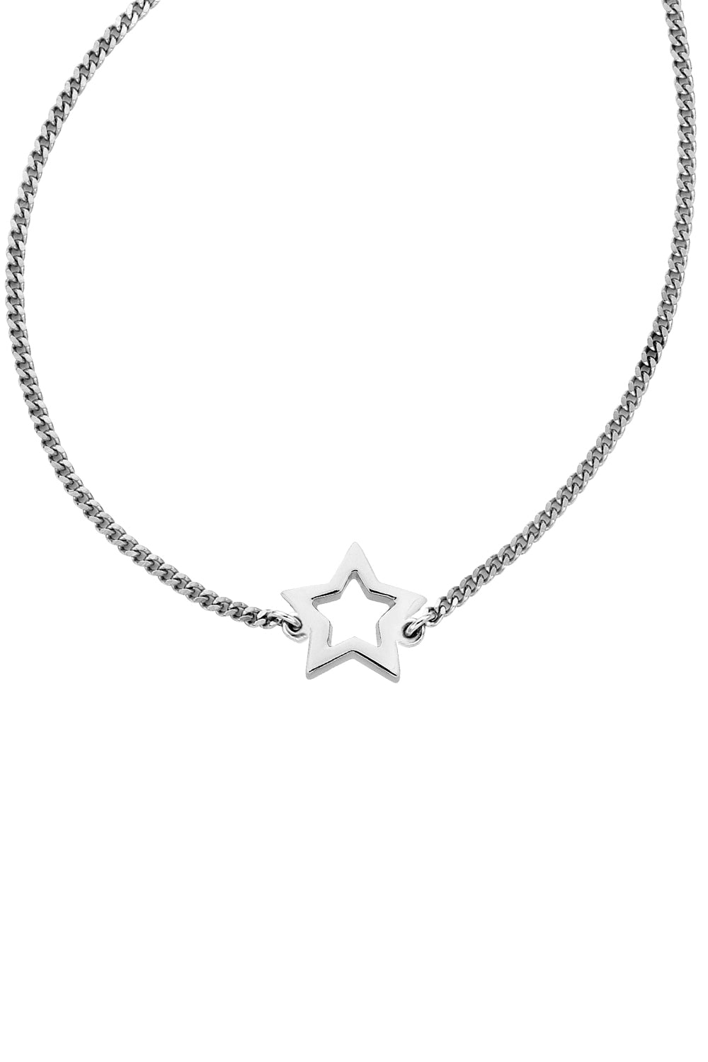 Mini Star Necklace Silver