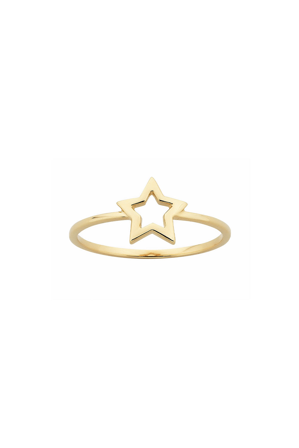 Mini Star Ring Gold