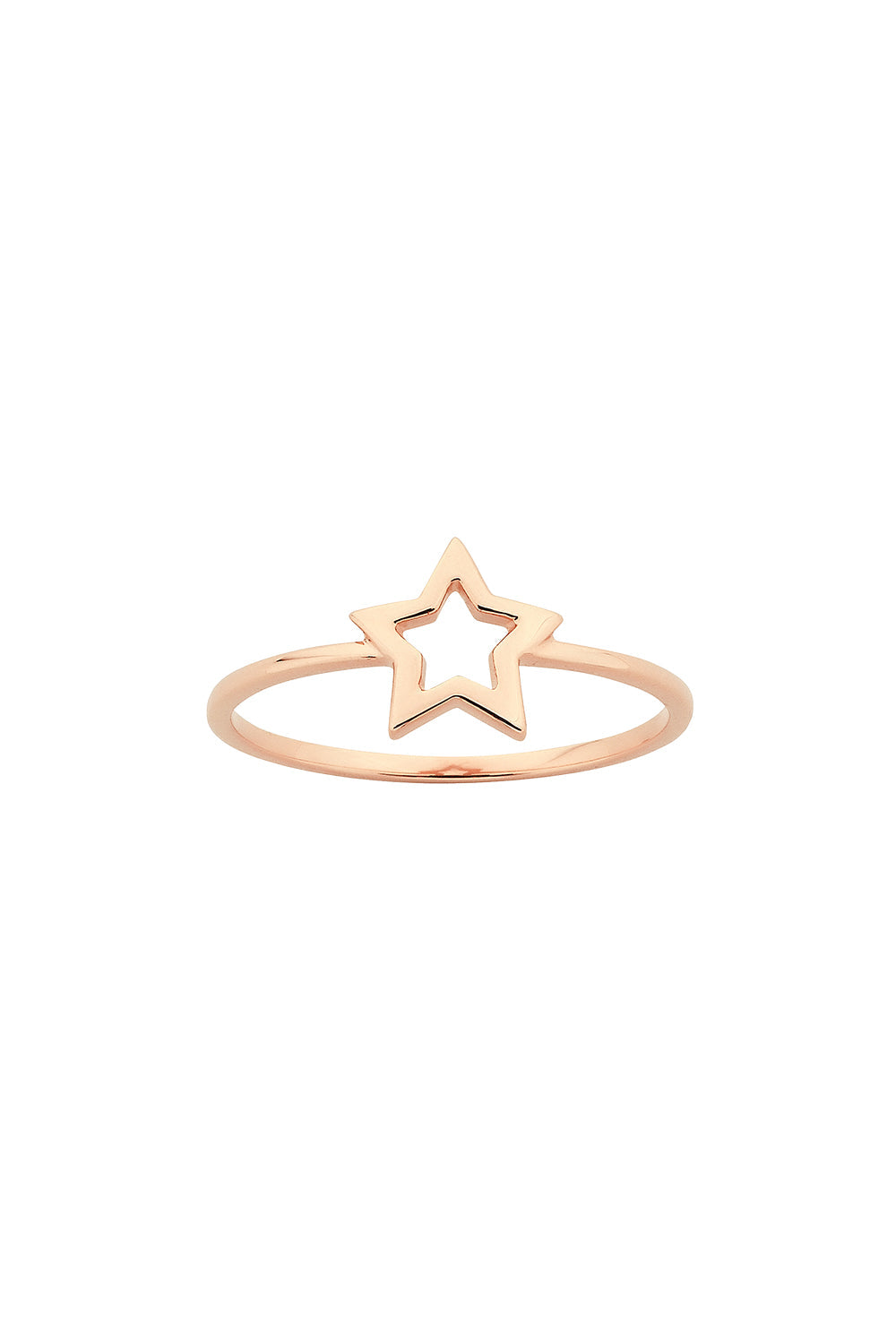 Mini Star Ring Rose Gold