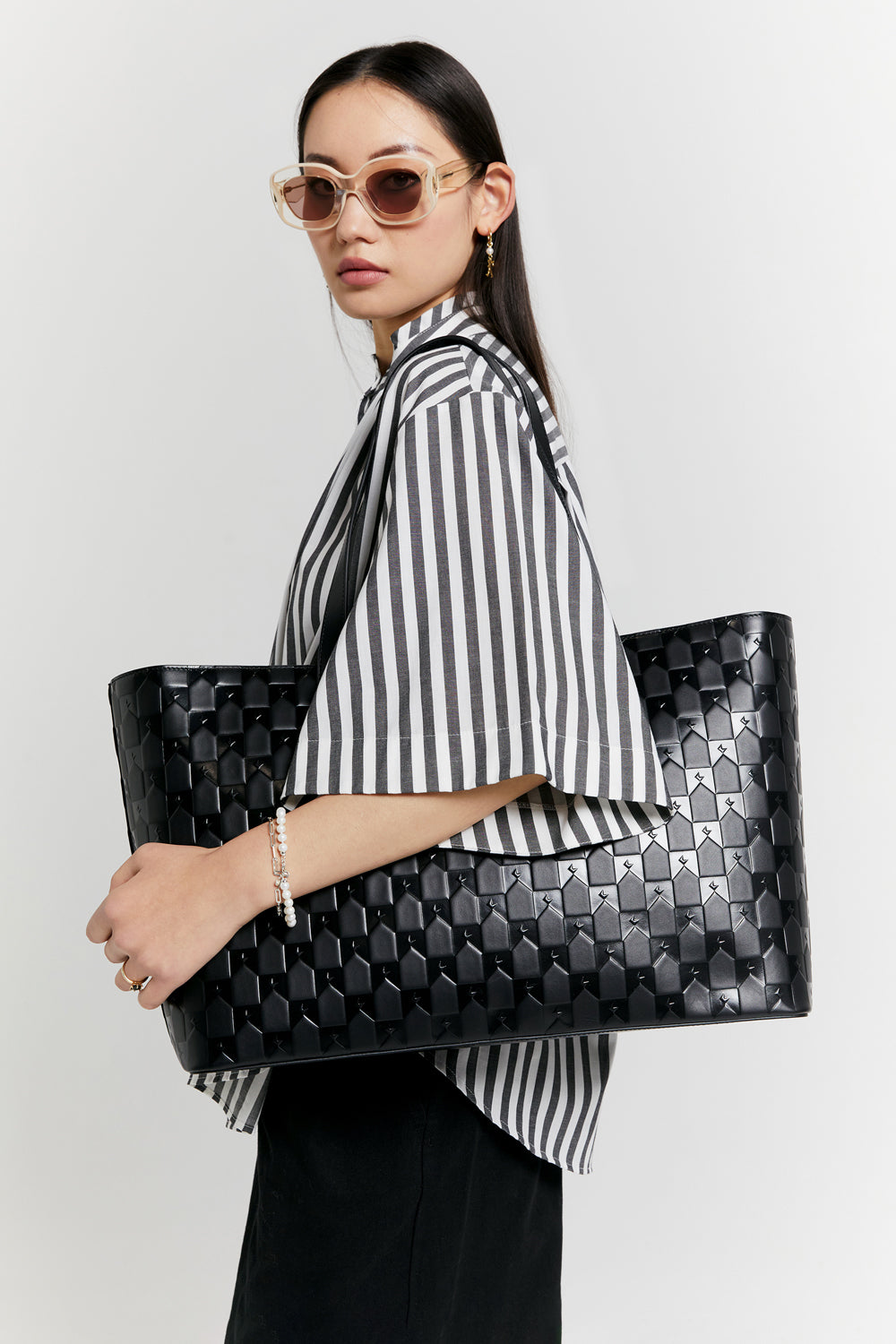 Karen Walker Monogram Tote Monogram Carry On Monogram Carry On Bag