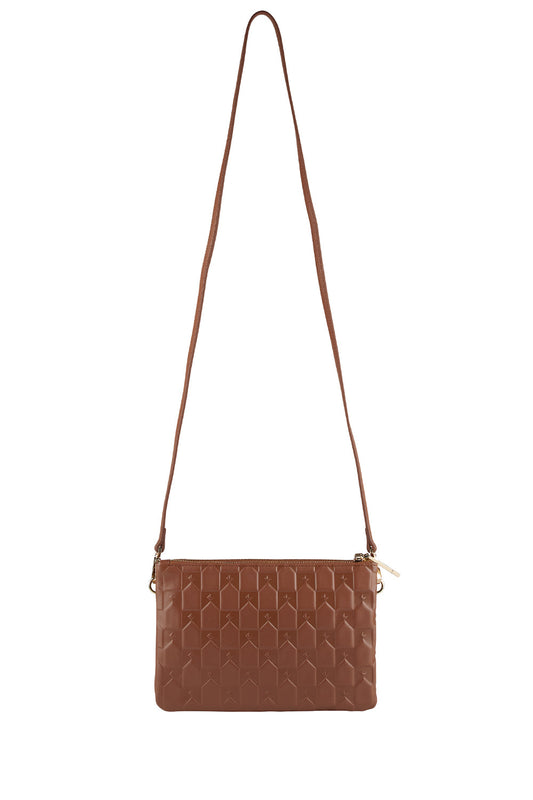 Monogram Double Zip Pouch