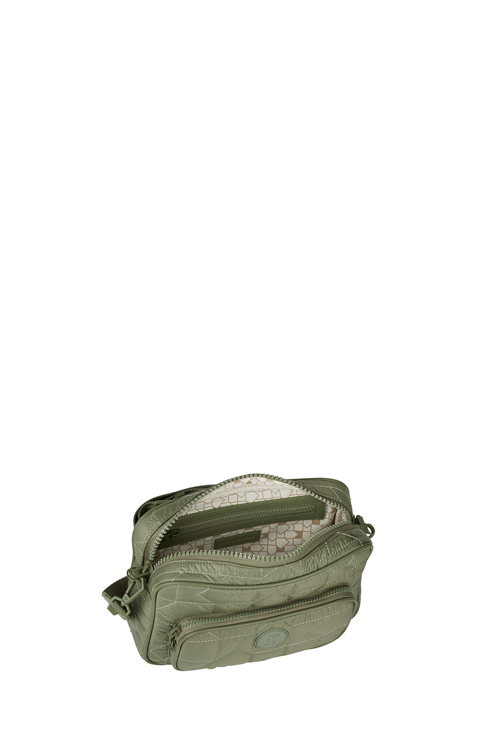 Monogram Quilted Large Camera Bag Sage