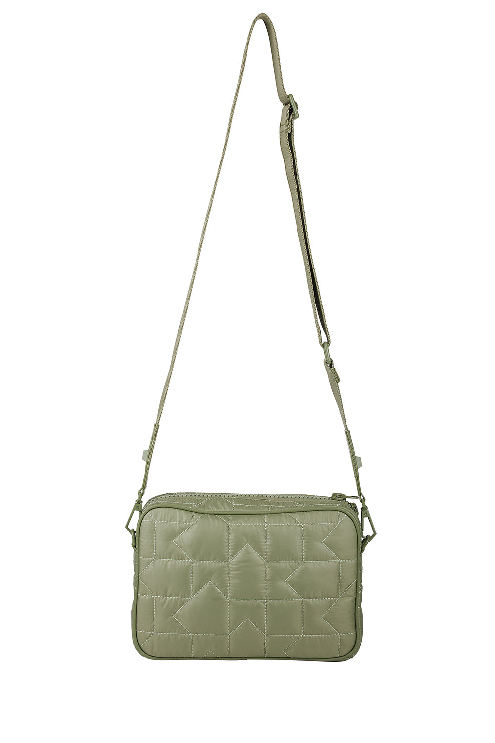 Monogram Quilted Large Camera Bag Sage