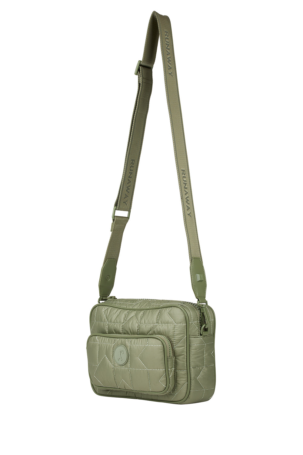 Monogram Quilted Large Camera Bag Sage
