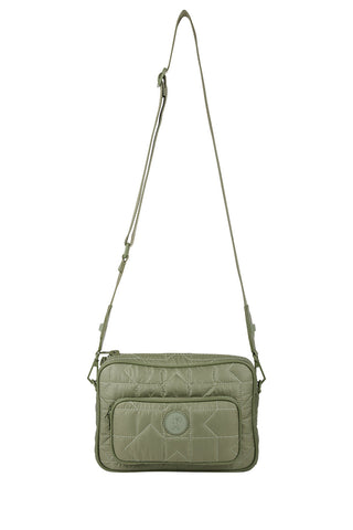 Monogram Quilted Large Camera Bag Sage