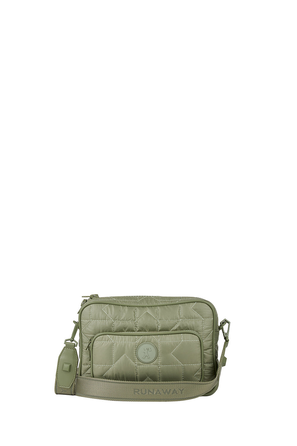 Monogram Quilted Large Camera Bag Sage