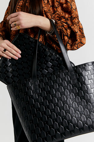 Monogram Tote Black