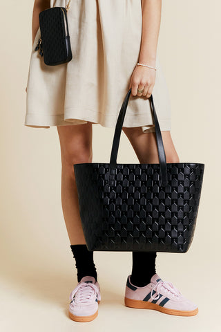 Monogram Tote Black