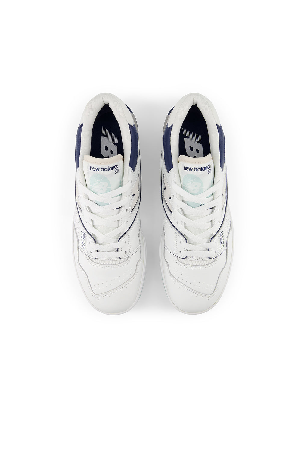 New Balance 550 White/Winter Fog/NB Navy
