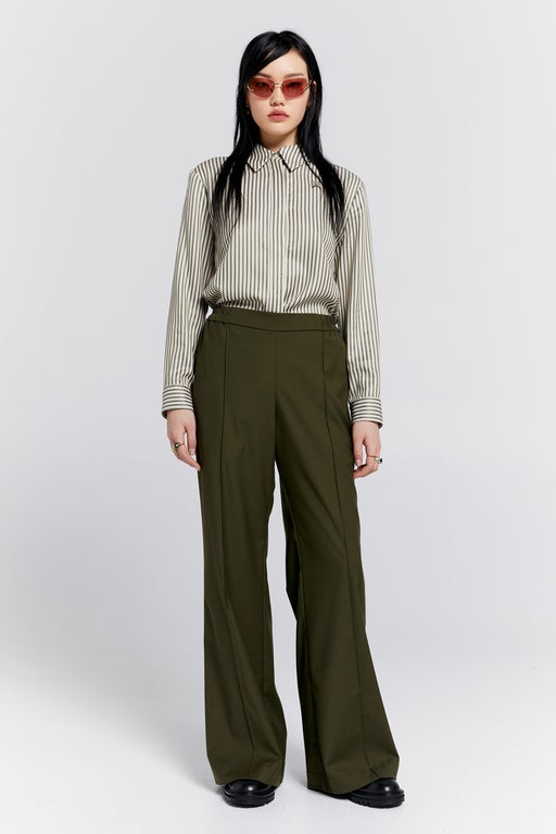 Palazzo Lounge Pants Olive