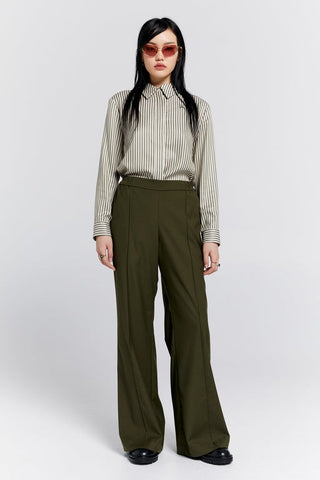 Palazzo Lounge Pants Olive