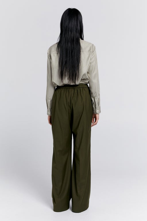 Palazzo Lounge Pants Olive