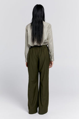 Palazzo Lounge Pants Olive