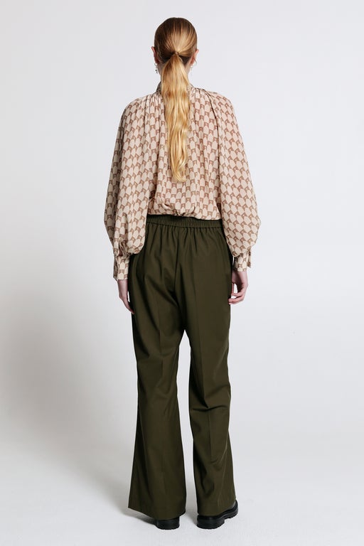 Palazzo Lounge Pants Olive