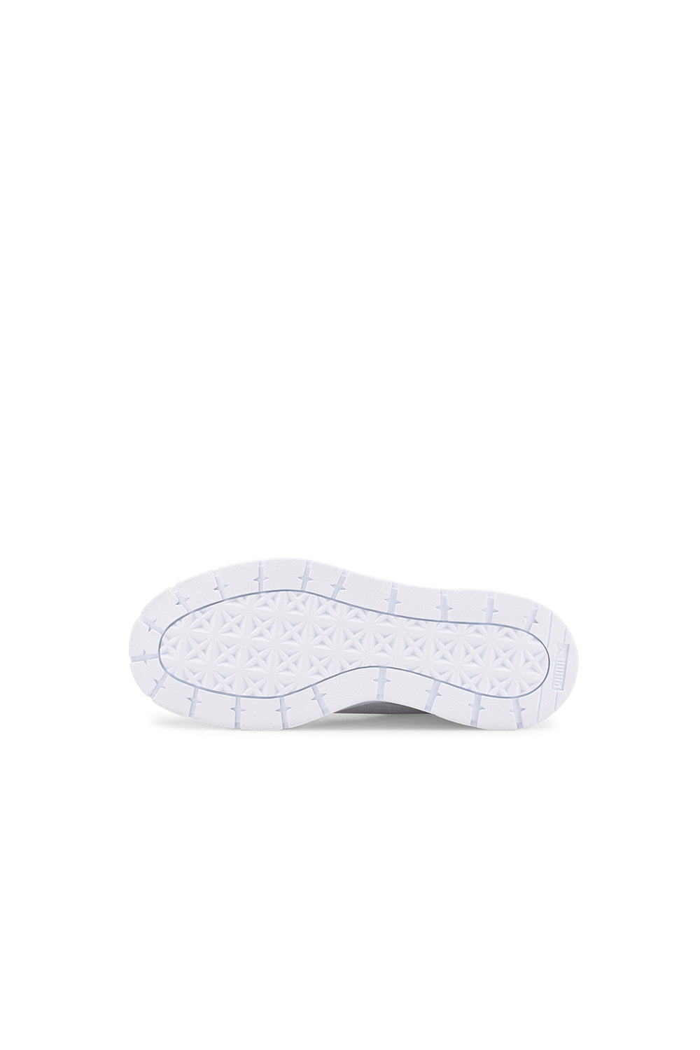 Mayze Stack Leather Sneakers Puma White