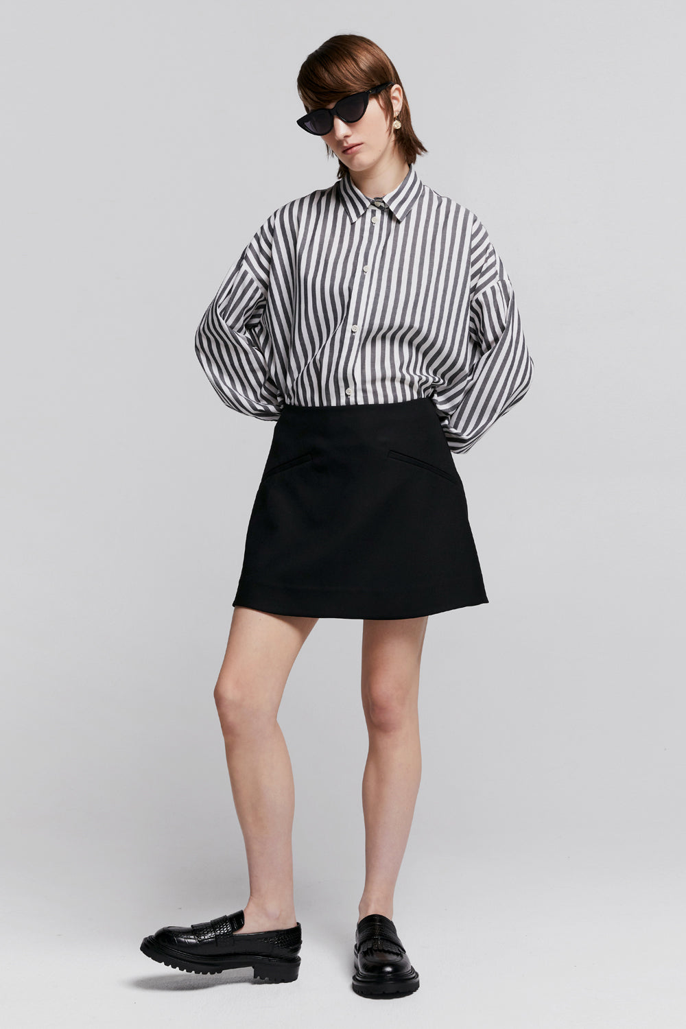 Riviera Skirt Black