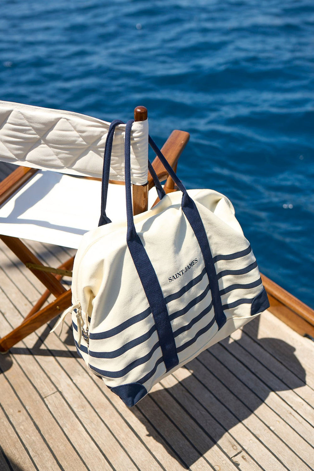 Sac Weekend Ecru/Marine