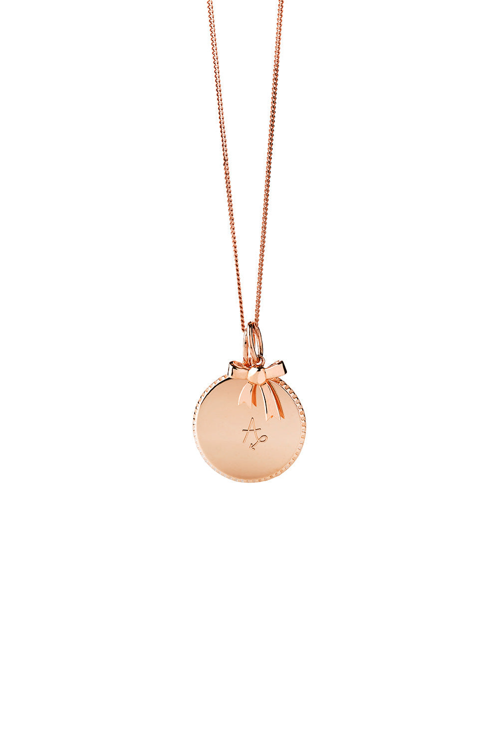 Society Necklace Rose Gold