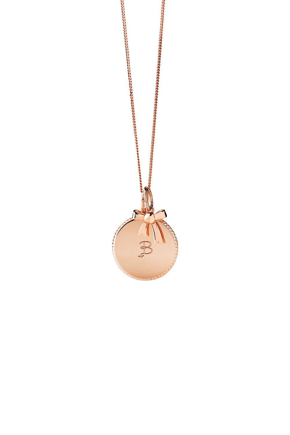 Society Necklace Rose Gold