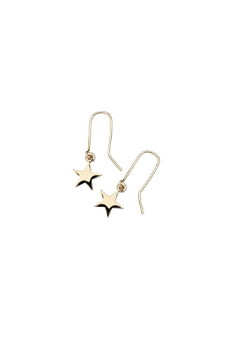 Star Earrings Gold